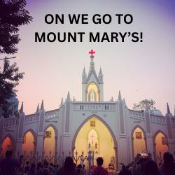 ON WE GO TO MOUNT MARY’S!